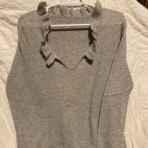 Grey cashmere sweater
